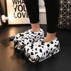 Cozy Dinosaur Paw Monster Slippers