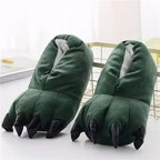 Cozy Dinosaur Paw Monster Slippers